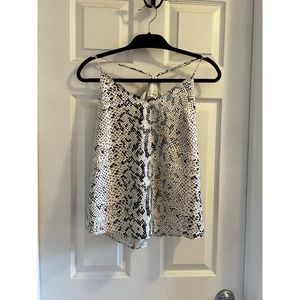 Jcrew - scalloped spaghetti strap tank top